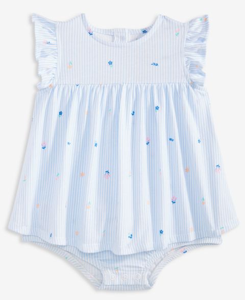 Комбинезоны First Impressions Wildflower Toss Skirted Sunsuit для девочек-малышей