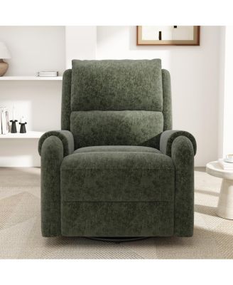 Manual Recliner Massage Chair w/ Side Storage Pocket