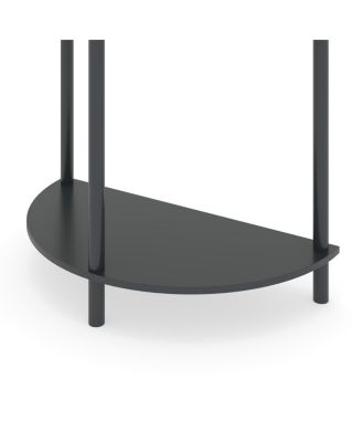  Artisan Wave Demi-Lune Console Table, 2 Drawers, Hallway