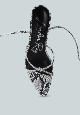 Women's Bondage High Heel Lace Up Sandals