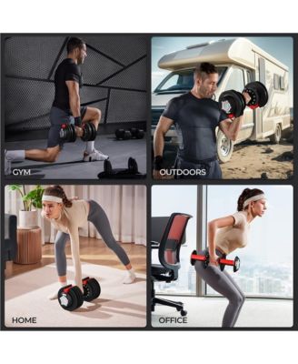 52.5lb 12-in-1 Quick-Adjust Dumbbell