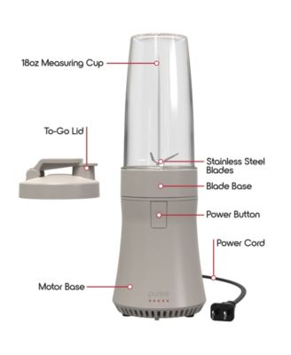 Puree 18 oz. One-Touch Mini Blender