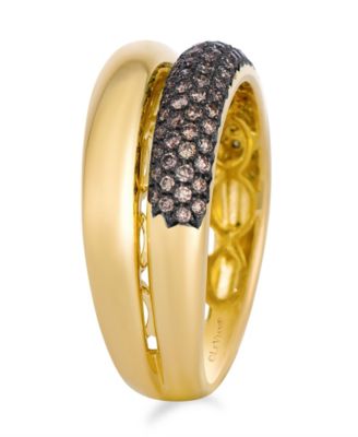 Chocolate Diamond (0.42 ct. t.w.) Ring in 14k Honey Gold