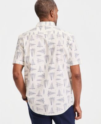Men's Poplin Short-Sleeve Shirt
