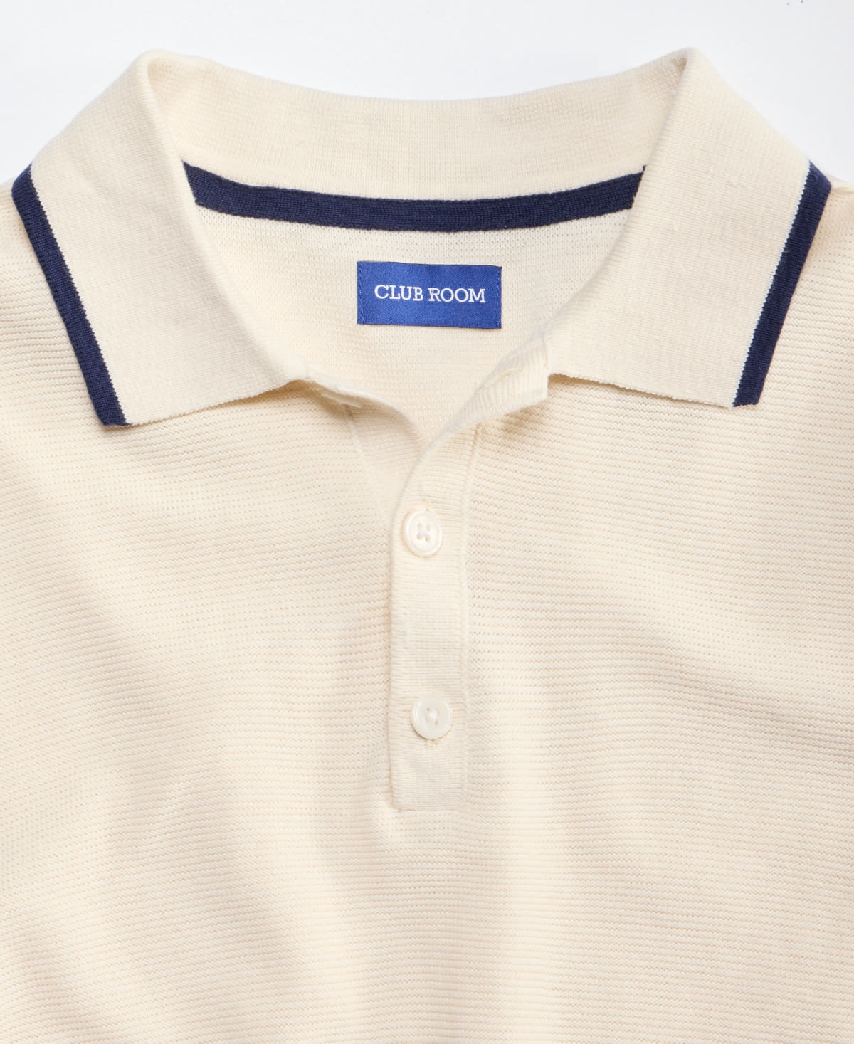 Club Room Men's Tipped Polo Shirt, Macy's Exclusive