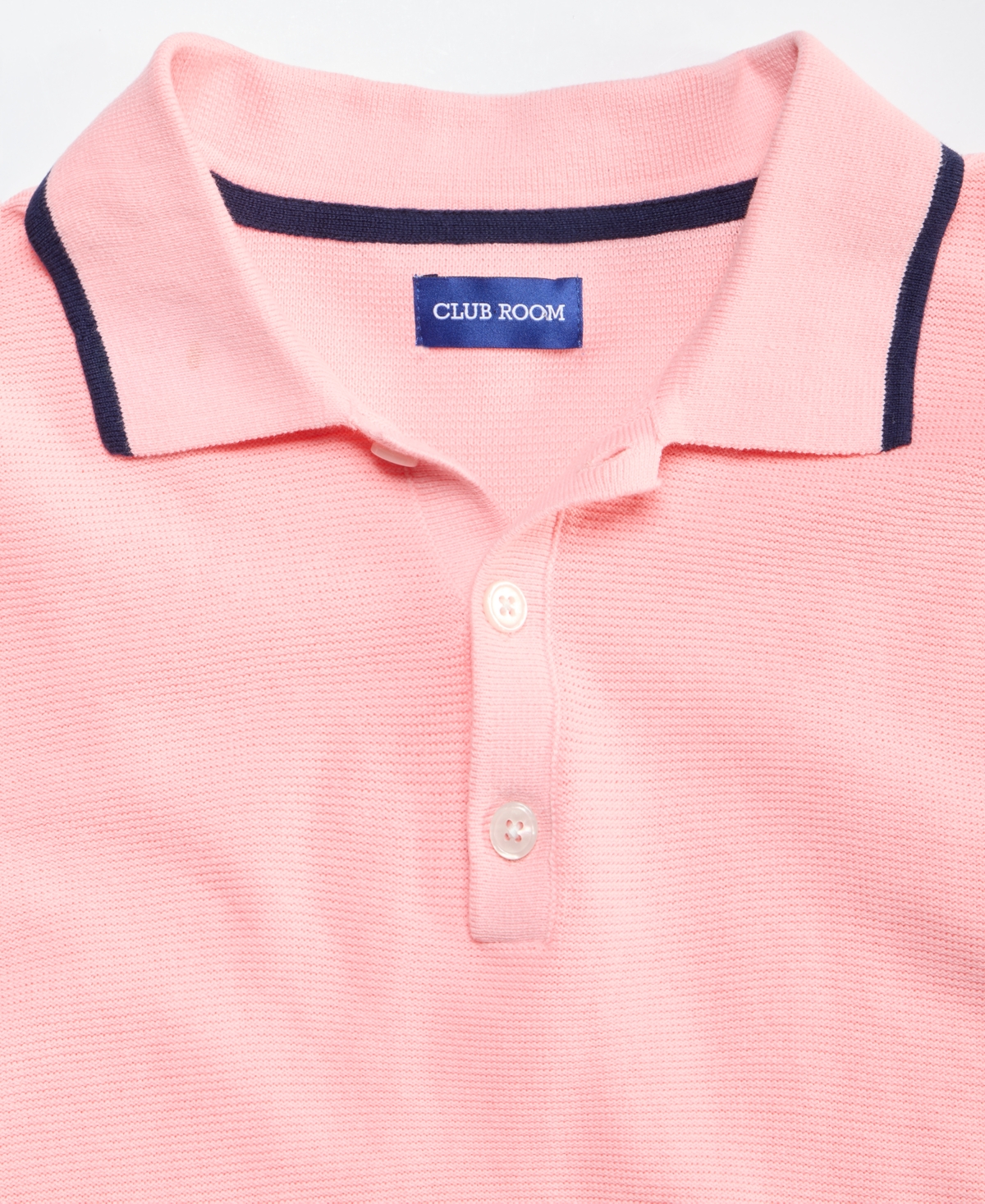 Club Room Men's Tipped Polo Shirt, Macy's Exclusive