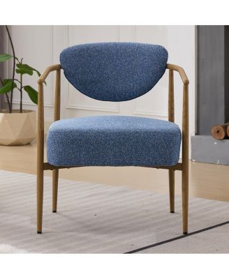 fabric dining/living/bedroom chair (2 sets) with foam, metal frame