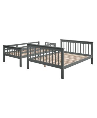 Stairway Twin-Over-Full Bunk Bed with Storage