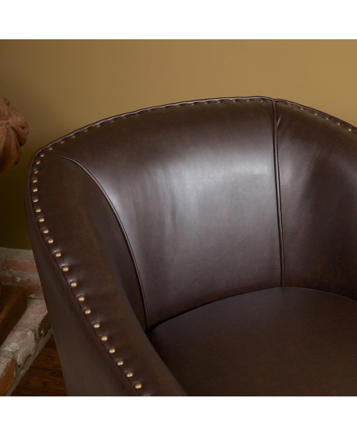 Streamdale Furniture Plush Club Chair with Studded Accents