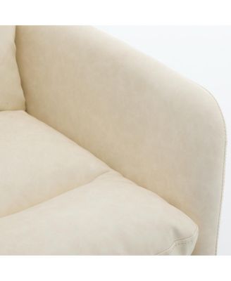 High-Strength Metal PU Leather Ergonomic Office Chair