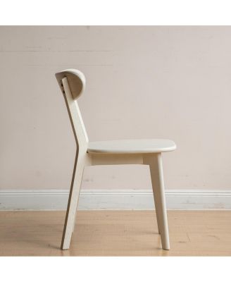  Solid Oak Dining Chair - Made in North America (47.5  55.5  78cm)