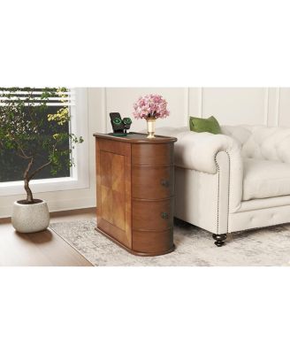 Streamdale End Table with Charging Station & Drawers, No Assembly Required