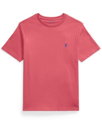 Boys' 8-20 Cotton Jersey Crewneck T-Shirt