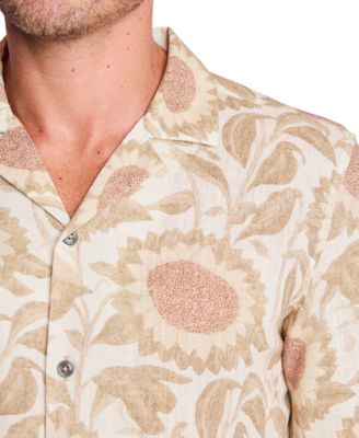 Men's Parker Printed Pointed Collar Shirt