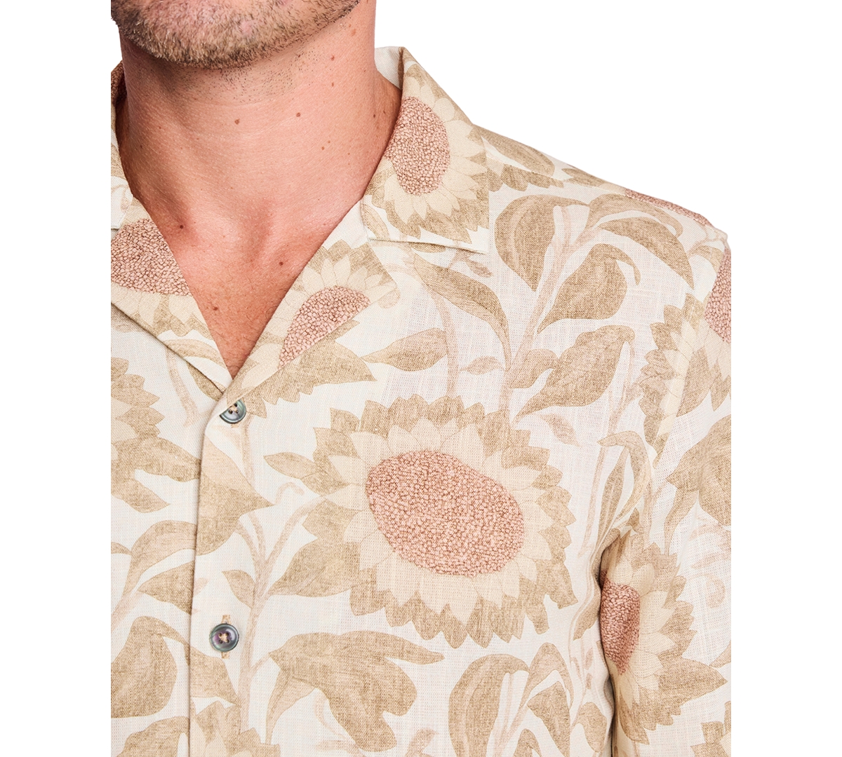 Paisley & Gray Men's Parker Printed Pointed Collar Shirt