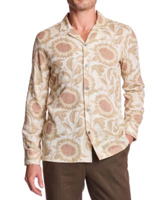 Men's Parker Printed Pointed Collar Shirt