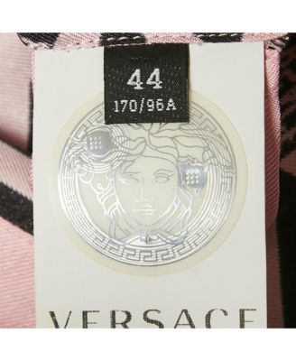 Women's Pink Print Silk Full Sleeve Shirt