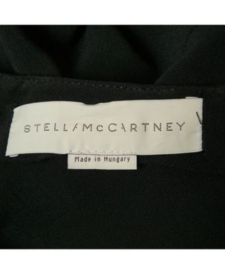 Women's Black Crepe Long Sleeve Blouse