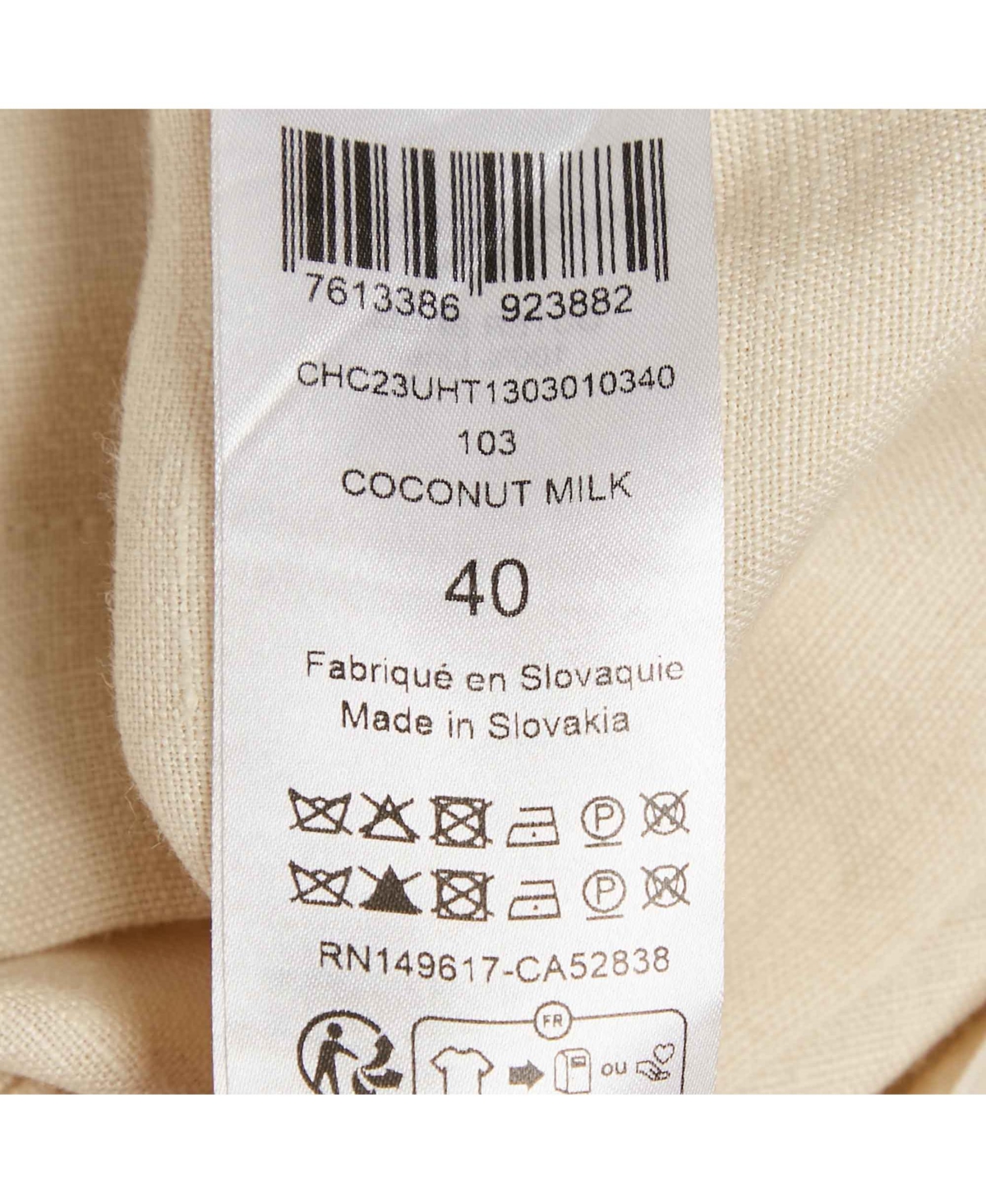 Pre-Owned Chloe Women's Beige Linen Top