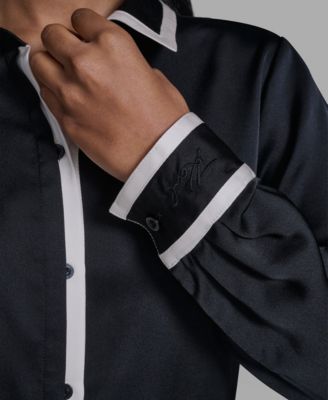 Women's Collared Long-Sleeve Top