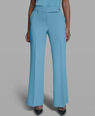 Women's Mid-Rise Wide-Leg Pants