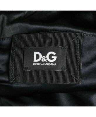 Women's Pre-Owned D&g Black Sequin Embellished Tulle Sheath Dress