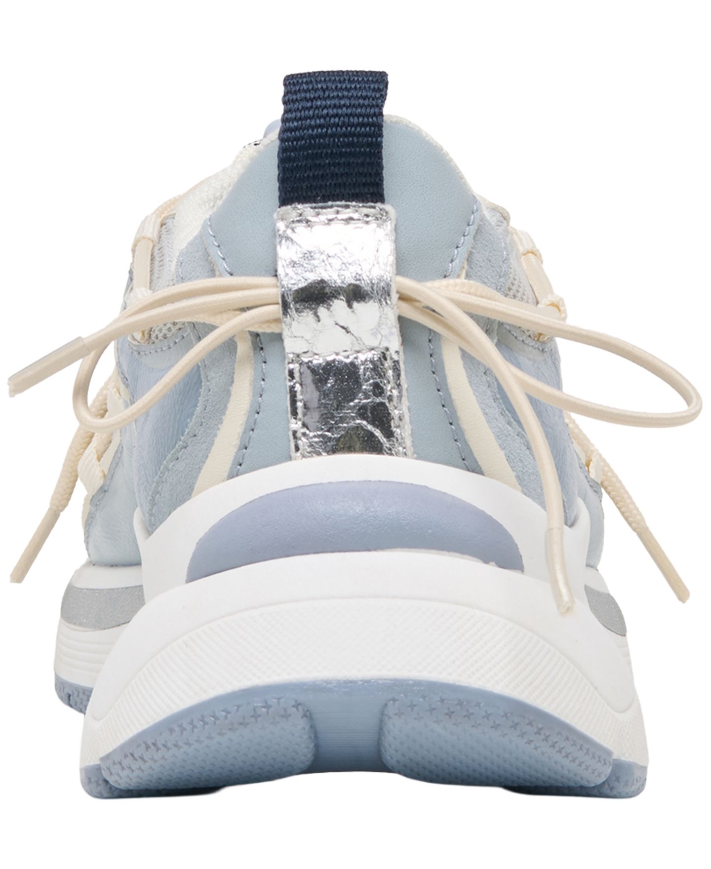 Женские кроссовки Dolce Vita Selmar Lace-Up, цвет: Синий разноцветный кожаный — фото 3