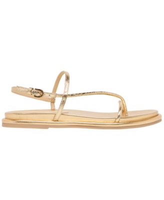 Women's Dom Strappy Round Toe Footbed Sandals