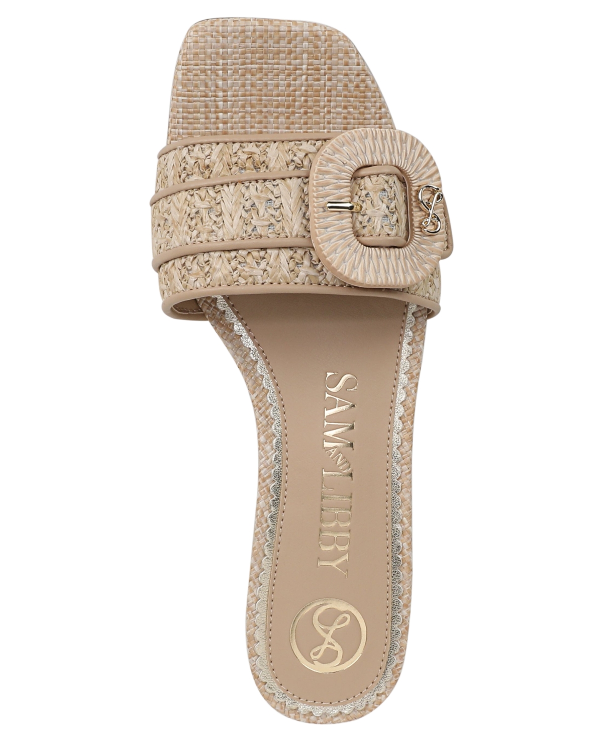 Sam and Libby Women's Kandie Low Block Heel Slides Sandals