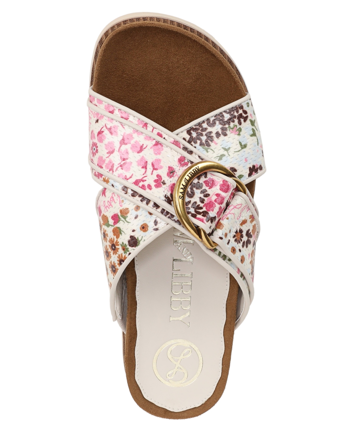 Sam and Libby Women's Ander Slide Round Toe Sandals