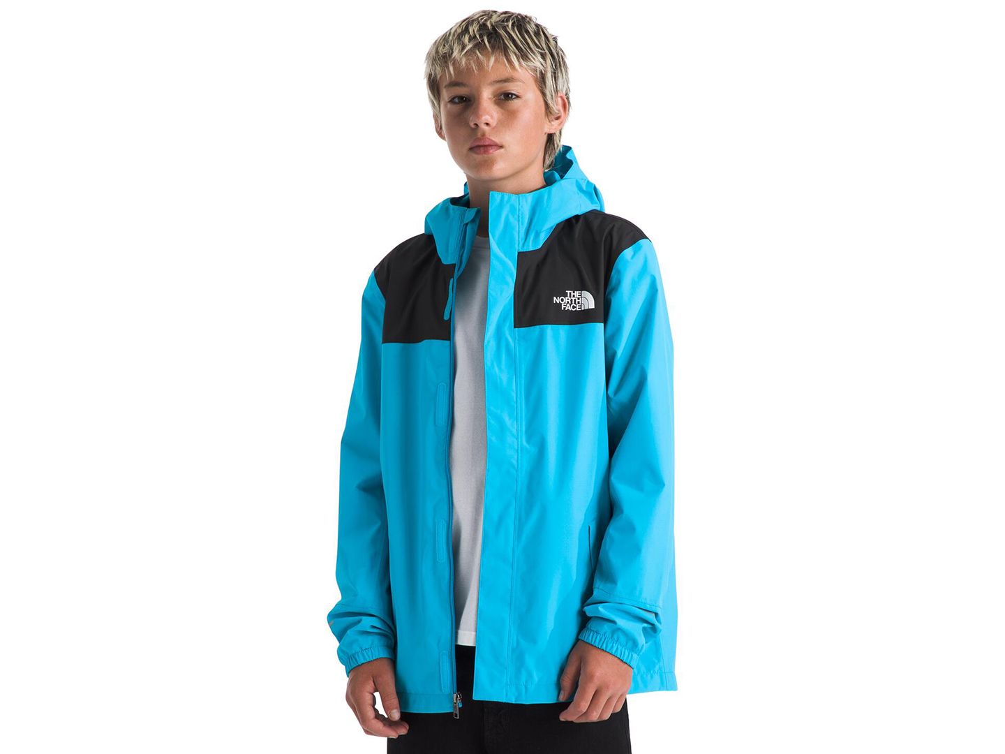 Куртка The North Face Antora Rain Hooded Jacket для мальчиков, цвет: Синий — фото 1