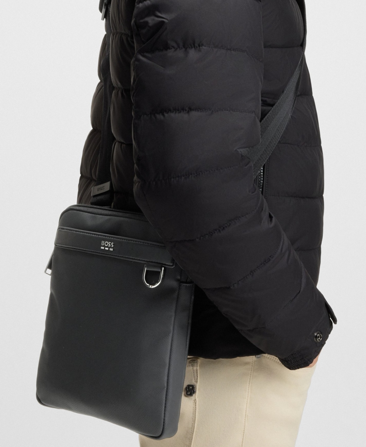 Hugo Boss Men's Casual Reporter Bag