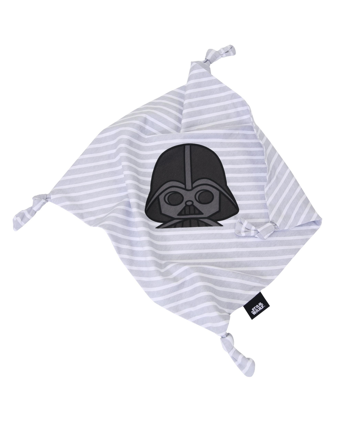 Lambs & Ivy Star Wars Darth Vader Gray Cotton Jersey Security Blanket/Lovey