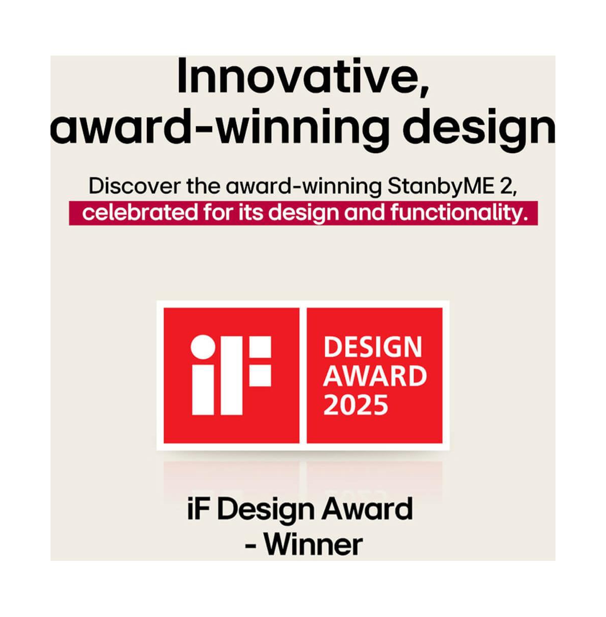 Lg 27" StandbyME 2 Qhd Smart Tv Portable Display with Adjustable Stand and Wi-Fi Streaming – 27LX6T