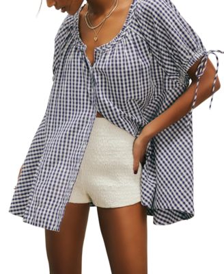 Women's Farley Gingham Tunic Top