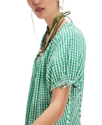 Women's Farley Gingham Tunic Top