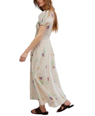 Women's Complete Me Short-Sleeve Midi Dress