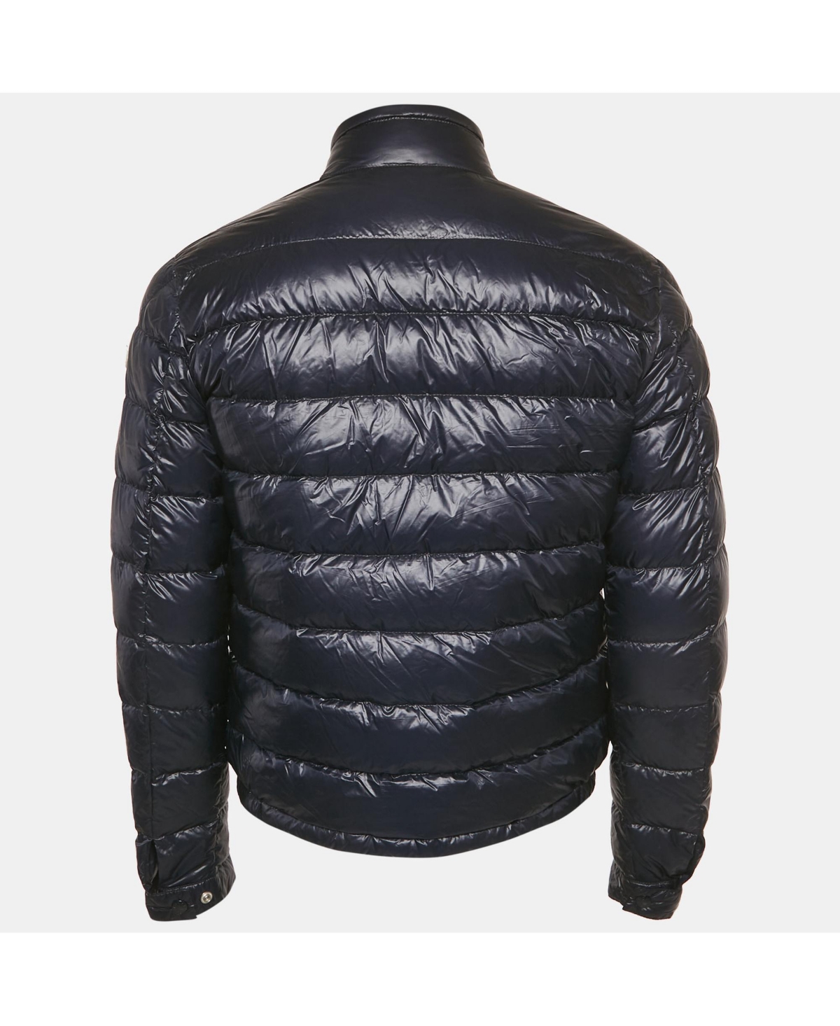 Pre-Owned Moncler Men's Navy Blue Nylon Down Puffer Jacket