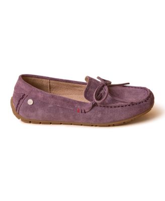 Women's Suede Loafer Moc Flats