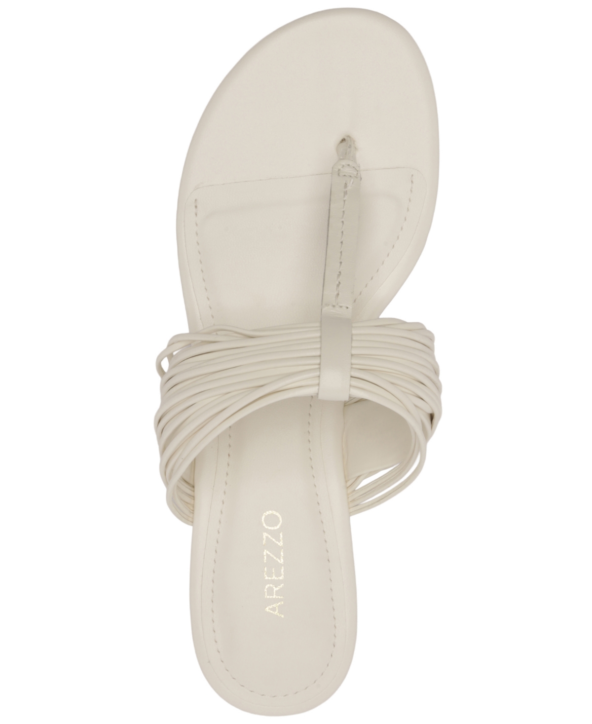 Arezzo Women's Elani Round Toe Flat Sandals