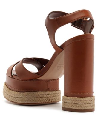 Women's Hilda Rope High Round Toe Platform Sandals