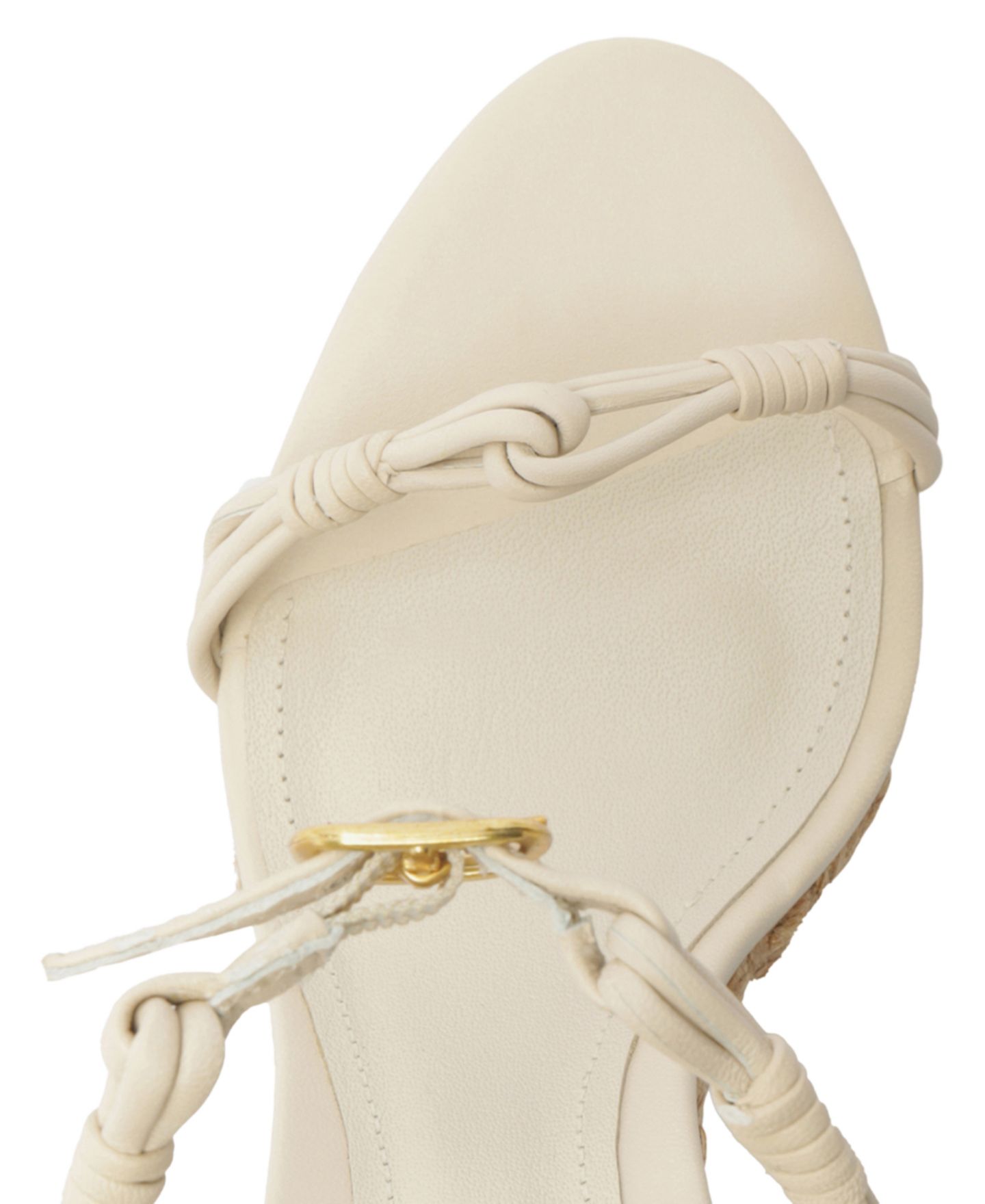 Женские сандалии Schutz Nara Round Toe Wedge, цвет: Белый — фото 10