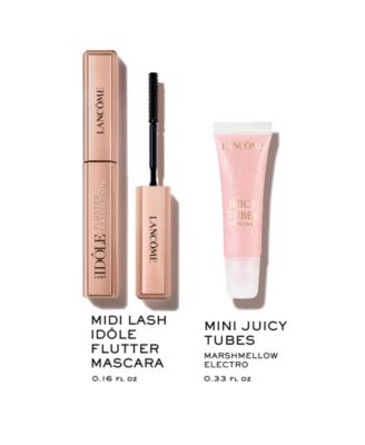 Juicy Tubes Lip Gloss and Lash Id&ocirc;le Flutter Extension Mascara Duo