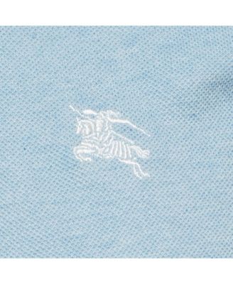 Men's Brit Blue Cotton Knit T-Shirt