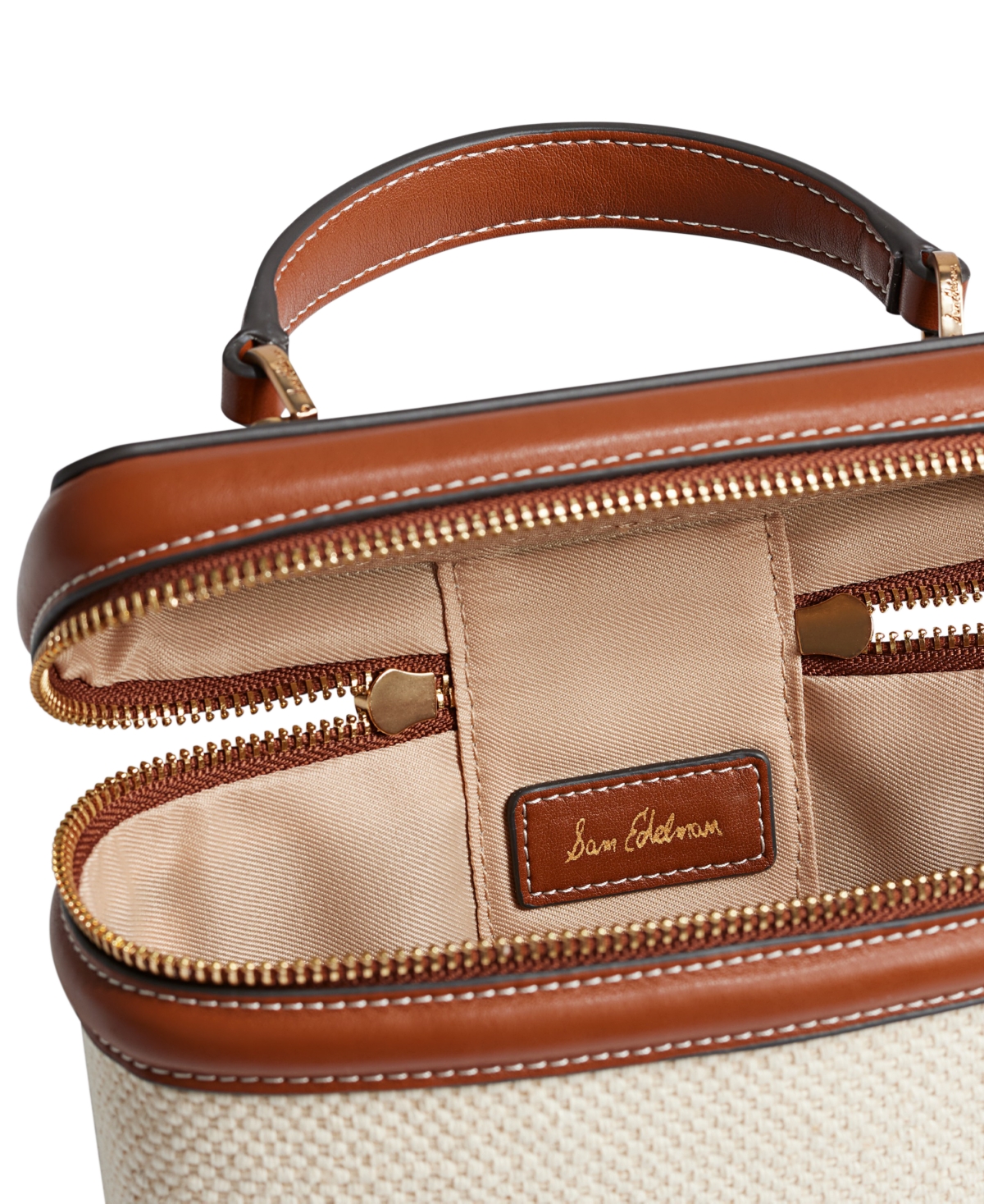 Sam Edelman Paige Quilted Logo Mini Crossbody Bag