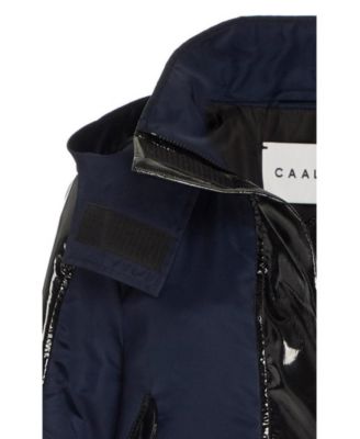 Women's Water-Resistant Cropped Raincoat