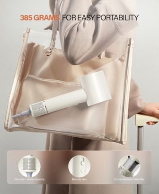 High-Speed Low Noise Hair Dryer with 300 Million Negative Ions & Fast-Drying LCD Display