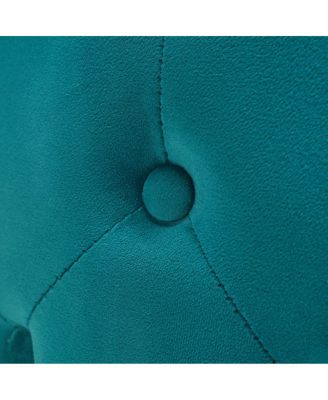 Luxurious Velvet Nesting Ottomans (Set of 2)