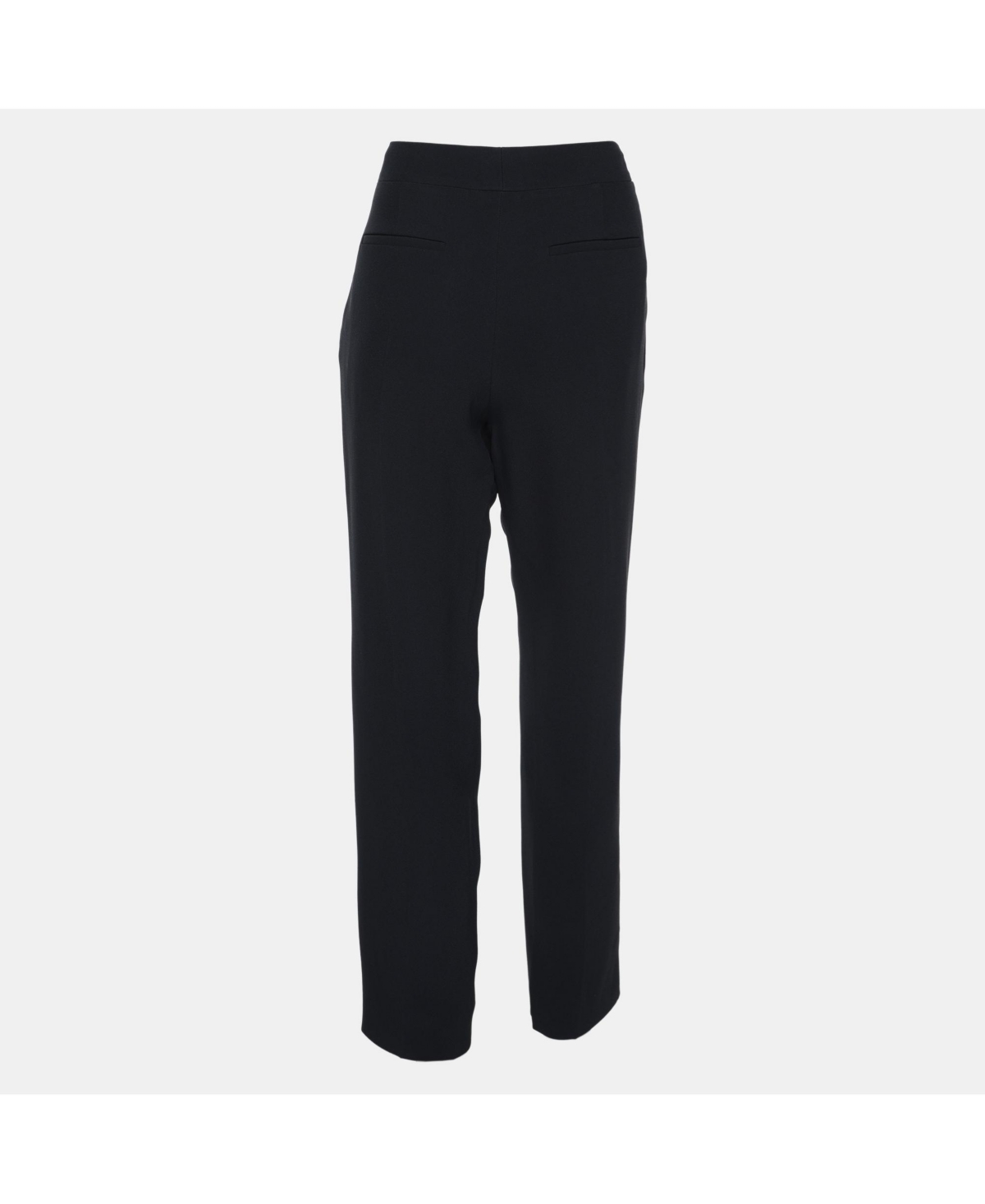 Pre-Owned Chloe Women's Deep Navy Crepe Trousers