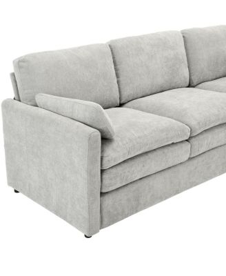  Cozy Upholstered Oversized Comfy Cloud Sofa